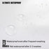 Ultimate Waterproof Fabric Shower Curtain or Liner, Breathable TPU & Machine Washable, Use for Bath Tub/Stall in Home and Hotel, White, 70"x72"...