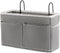 Bedside Caddy Bedside Hanging Storage Basket Bed Caddy for Headboards Bunk Dorm Rooms Crib Beds Rails Organizer (Grey)...