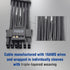Premium Sleeved 12VHPWR PCI-e 5.0 16Pin (12+4) to Triple 8-Pin GPU Power Extension Cable (F04-303BK)...