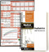 Pediatrics H&P Notebook Medical History and Physical notebook, 100 medical templates with perforations...