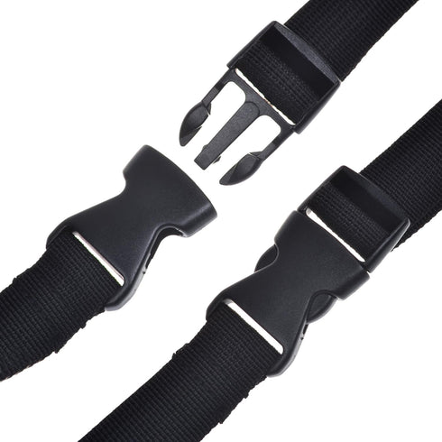 Cosmos Pack of 2 Black Color Mattress Backpack Sleeping Bag Straps for Outdoor Activities...