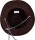 Funny Party Hats Brown Felt Cowboy Hat for Kids and Babies - Western Party Hat - One Size Fits Most...