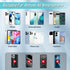 SHANSHUI Phone Wallet, Credit Card Holder for Back of Phone Case Wallet Pocket Stick on ID Bussiness Cards Sticky Pouch Compatible with iPhone, Sa...