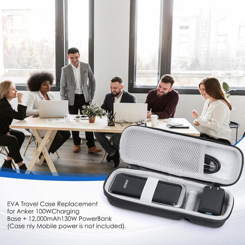 Hard Travel Case Replacement for Anker Power Bank, Hard Storage Case for Anker Prime Power Bank 12000mAh 130W (For 12000mAh 130W)...