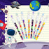 Kolewo4ever 48pcs Space Multi Point Pencils Fun Astronaut Pencils Planet Rocket Space Ship Pencils Non Sharpening Pop up Pencil for Classrooms, St...