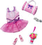 Barbie: My First Barbie Clothes, Fashion Pack for 13.5-inch Preschool Dolls, Tutu Leotard with Ballet & Dance Accessories...