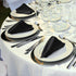 ANECO 12 Pieces Satin Napkins Soft Dinner Napkins Square Table Napkins 17 x 17 Inches for Restaurant Weddings Party Dinner Decoration (Black)...