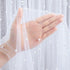 White Pearl Tulle Fabric 3 Yard Sheer Mesh Fabric Bridal Veil Wedding Table Decorations for Wedding Sweetheart Sewing DIY Crafts Gowns Crafts...