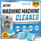 Washing Machine Cleaner Descaler 24 Pack - Deep Cleaning Tablets For HE Front Loader & Top Load Washer, Septic Safe Eco-Friendly Deodorizer, Clean...