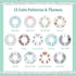 Baby Nest Designs Closet Dividers for Baby Clothes - 7X Baby Clothing Size Age Dividers from Newborn Infant to 24 Months - Grey Animals Baby Cloth...