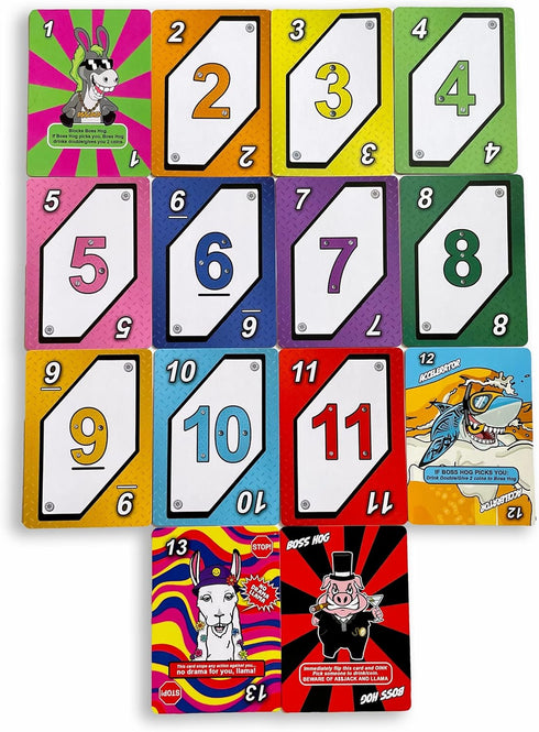 Screw Your Neighbor Card Game...