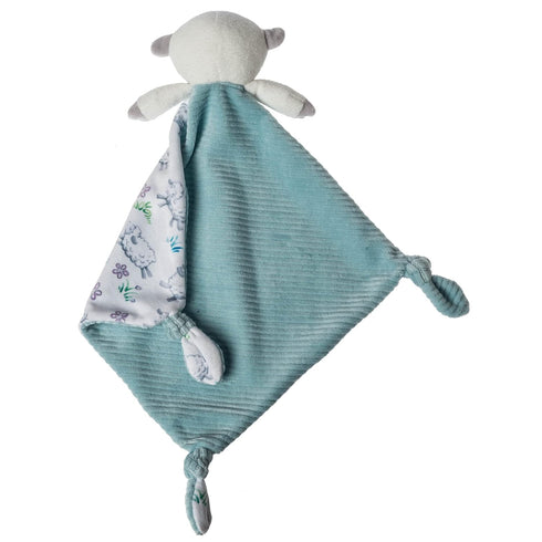 Mary Meyer Little Knottie Lovey Security Blanket, 10 x 10-Inches, Lamb, (43204)...
