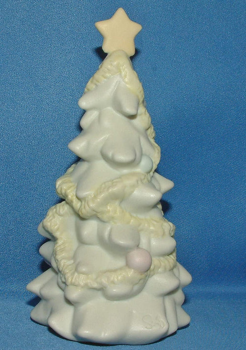 Precious Moments sugar town Christmas tree figurine #528684...
