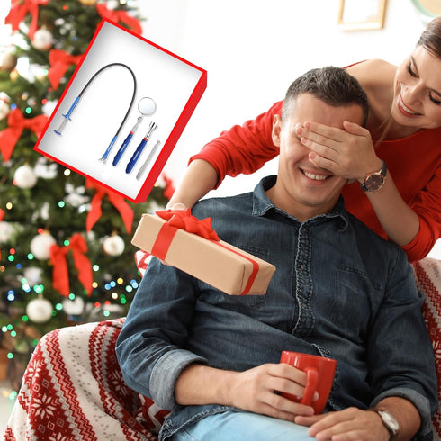 WORKPRO 4PC Telescoping Magnetic Pick Up Tool Kit, Includes Telescoping Inspection Mirror, 2PC Magnetic Pick Up Tool And Four Claw Grabber Tool, P...