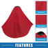 Car Shift Dust Cover Universal Gear Shift Knob Boot Dust Cover Fabric Red...