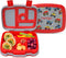 Bentgo Kids Prints Leak-Proof, 5-Compartment Bento-Style Kids Lunch Box - Ideal Portion Sizes for Ages 3-7, Durable, Drop-Proof, Dishwasher Safe, ...