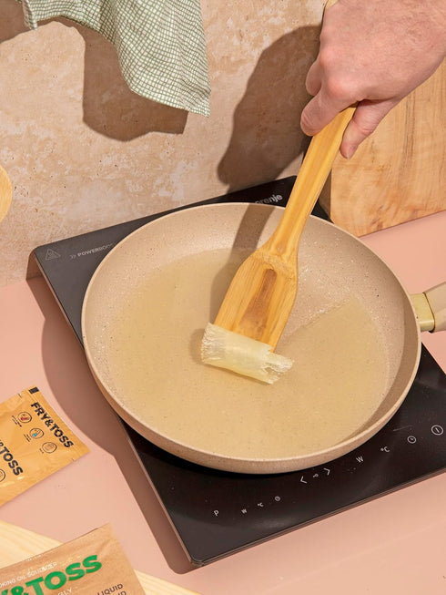 FRY&TOSS Cooking Oil Solidifier, Waste Cooking Oil Solidifier Powder for Cooking Oils, Plant Based Oil Hardener for Disposal, Solidifies Up To 8 C...
