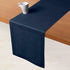 D'Moksha Homes Linen Navy Blue Table Runner 72 Inches Long - 100% Pure Linen 14 x 72 Inch Table Runner for Dining, Summer, Fall and Halloween - Ma...