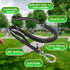 Heavy Duty Dog Leash 4-6Ft Length – Reflective Dog Leash for Medium, Large Dogs – Shock Absorbing Bungee Dog Leash with Zinc Alloy Carabiner, Traf...