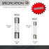 Conext Link AGU30-10 Nickel 30 Amp AGU Fuse 10 Pack ?14185?...