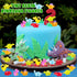 48 Pcs Mini Dinosaur Figures Resin, 6 Types Small Dinosaur Toys, Garden Mini Dinosaurs for Cake Topper (Mixed Packaging)...