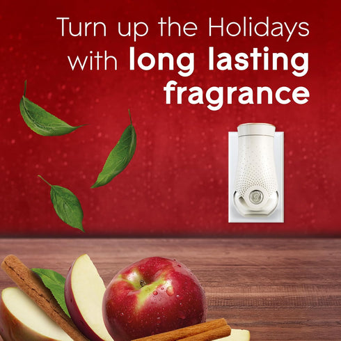 Glade PlugIns Refills Air Freshener, Scented and Essential Oils for Home and Bathroom, Autumn Spiced Apple, Limited Edition Scent, 1.34 Fl Oz, 2 C...