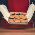 Nouvelle Legende Quilted Cotton Terry Oven Mitts for Baking, BBQ, and Cooking Protection, Heat-Resistant Gloves for Kitchen and Grill, Comfortable...