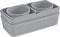 Simplify 6 Piece Organizing Set | Multiple Size Bins | Multipurpose | Office | Desk | Dorm | Bathroom | Storage Basket | Small Items | Accessories...
