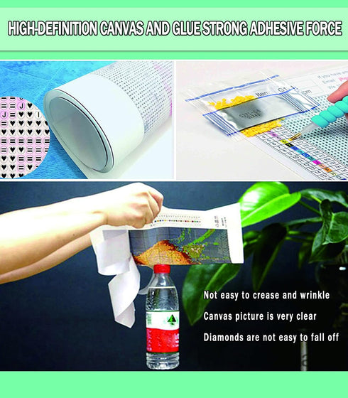 Clendo Christ Diamond Painting Kits for Adults, 5D DIY Full Drill Diamond Dots Paintings with Diamonds Gem Art and Crafts for Adults Home Wall Dec...