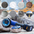 SALI Diamond Concrete Grinding Wheel 4 1/2 inch for Polishing and Cleaning Stone Concrete Surface, Cement, Marble, Rock, Granite, and Thinset Remo...