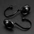 CHICTIE Black Shower Curtain Hooks Rings,Set of 12 Decorative Shower Hooks for Shower Curtain,Premium Rust Resistant Metal Shower Hangers Hooks fo...