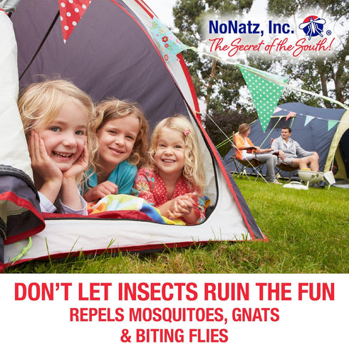 No Mosquitoz Botanical Bug Repellent, Effective for Gnat, Mosquito, and Biting Flies, Hand-Crafted and DEET-Free, Non-Greasy Formula, 2 Ounce Spra...