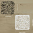 FINGERINSPIRE Paisley Stencil 11.8x11.8 inch Mandala Paisley Stencil Template Plastic Paisley Flowers Pattern Stencil Large Reusable Vintage Paisl...