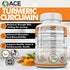 Turmeric Curcumin with Black Pepper – 90 Count Vegetarian Capsules Turmeric Supplement with Bioperine – 1650 mg Non-GMO Curcumin Supplements...