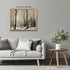 Posterizer 1 pcs-snowy jungle in winter in oil painting style-14-Landscape & Nature Art-GIft for Men Women Teens-Dining Room Decor- unframed wall ...