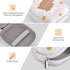 Earbud Case, AIRSPO Airpods Pro 2nd Generation Earphone Organizer Carrying Case Small Storage Bag Hard EVA Shockproof Cover with Carabiner Clip(Wh...