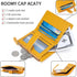 HKCLUF Small Wallet for Women,RFID Blocking Bifold Wallets Zipper Leather Coin Purse Credit Card Holder Wallets With ID Window(Yellow)...