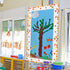 Classroom Bulletin Board Borders, 590 Inch Bulletin Border Trim Stickers for Classroom Decoration for Teacher Student Winter Christmas Party Suppl...