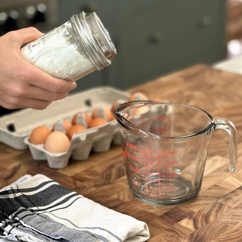 Jarware Stainless Steel Spice Shaker, Wide Mouth Mason Jar Spice Lid...