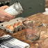 Jarware Stainless Steel Spice Shaker, Wide Mouth Mason Jar Spice Lid...