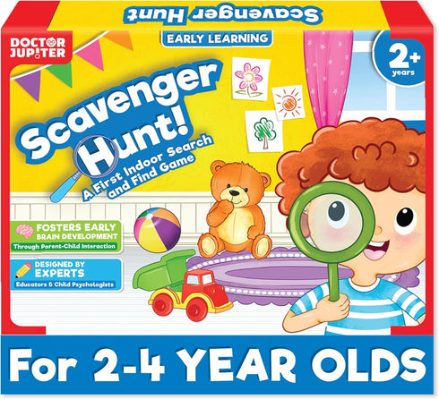 Doctor Jupiter Scavenger Hunt | Toys for Ages 2-4 | Birthday Gift for 2 Year Old Boys and Girls | Toddler Toys for 2-3-4 Year Old | Learning & Edu...