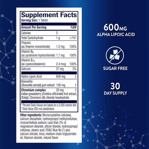 Nervive Advanced Nerve Relief + Mobility, with Alpha Lipoic Acid to Help Reduce Nerve Aches, Weakness, & Discomfort*† and Boswellia to Promote Mob...