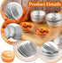 200 Pieces 2.6 Inch Round Pie Tart Small Tin Foil Pans Disposable Aluminum Mini Pie Pans for Baking, Cooking Supplies...