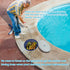 3 Set Pool Skimmer Basket Hook, 16? Stainless Steel Skimmer Lid Lifting Hook with Pool Test Pool Filter Skimmer Handle Inground Pool Cleaner Tools...