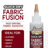 Aleene's Quick Dry fabric Fusion Permanent Fabric Adhesive, 4-Ounce...