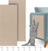 DIY Climbing Cat Scratcher Mat,2 Pack Trimmable Self Adhesive Cat Scratching Pads,39.3"X16"Cat Scratching Protector Board for Couch Furniture Wall...
