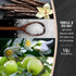 WoodWick Vanilla Sea Salt Large Hourglass Candle Premium Soy and Paraffin Wax Blend Pluswick Innovation Wood Wick...