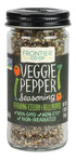 Frontier Co-op Salt-free Veggie Pepper Spice Blend, 1.9 Ounce Bottle, Great on Veggies, Chicken, Fish and More...