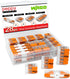 WAGO 221 Lever Nuts 28pc Compact Splicing Wire Connector Assortment with Case | Includes (8X) 221-2401, (8X) 221-412, (8X) 221-413, (4X) 221-415...
