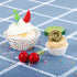 Caperci 500 Count Mini Cupcake Liners White Muffin Liners Greaseproof No Smell Small Cupcake Wrappers Baking Cups...